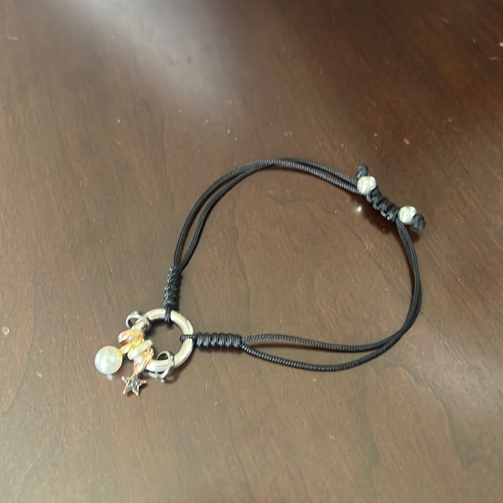 TOUS Bracelet with small silver hold ring and charms